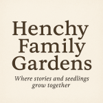 Henchy Family Farms sign illustration