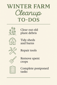 Winter Gardening Tasks